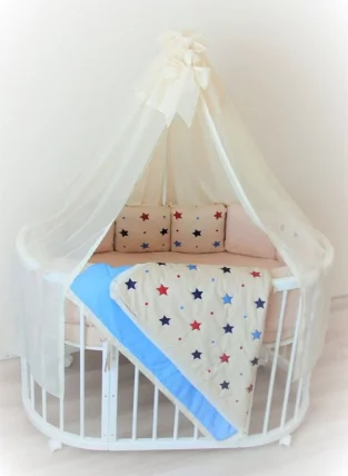 Кровать-трансформер 6-в-1 Меррй Хаппй 01 Комплект Белая / Merry Happy_13