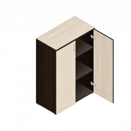Шкаф для документов Р.Шс-3 Венге/дуб молочный_0