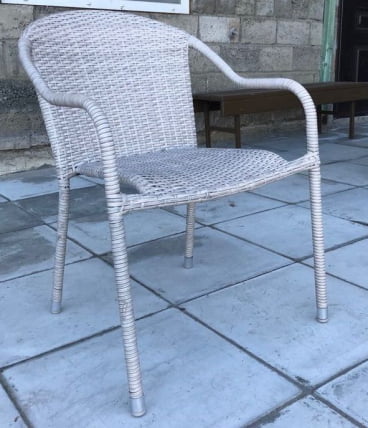 Плетеное кресло из искусственного ротанга АФМ-318Г-Лигхт Грей / AFM-318G-Light Grey_3