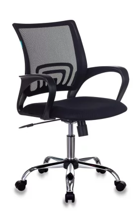 Кресло офисное Бюрократ CХ-695Н/СЛ/БЛАCК / CH-695N/SL/BLACK_0