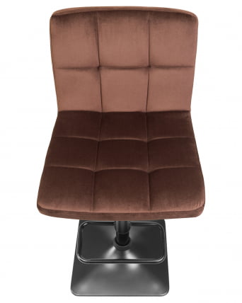 Стул барный ДОБРИН ДОМИНИC Шоколадный велюр МДЖ9-111 / DOBRIN DOMINIC MJ9-111_6