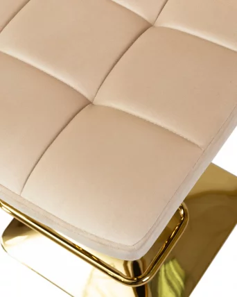 Стул барный ДОБРИН ГОЛДИЕ Бежевый велюр МДЖ9-10 / DOBRIN GOLDIE MJ9-10_7