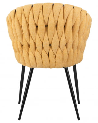 Стул обеденный ДОБРИН МАТИЛДЭ Желтая ткань ЛАР 275-8 / DOBRIN MATILDA LAR_4