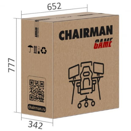 Кресло геймерское CХАИРМАН ДРАЙВ (ГАМЕ) 15 черный/желтый/белый / CHAIRMAN (GAME)_5