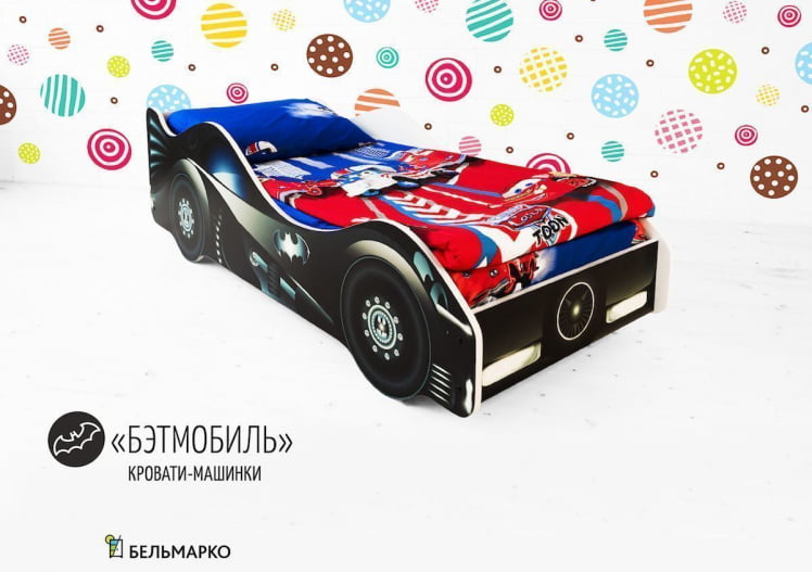 Кровать-машинка Бэтмобиль_0