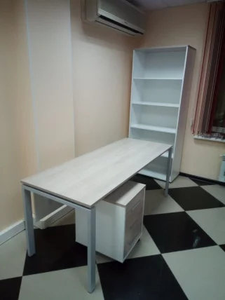 Тумба подкатная Дека 9.05.01 Дуб Сантана светлый/Белый / Deka_19