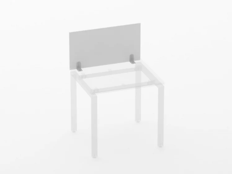 Экран (ЛДСП) Дека 8.12.08 Белый (без крепления) / Deka_1