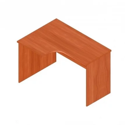 Стол компьютерный угловой Р.РС-12 (левый) вишня Оксфорд_0