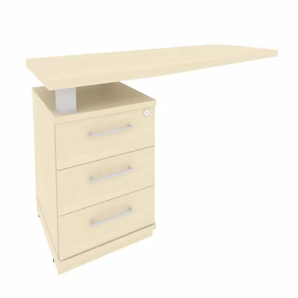 Тумба приставная Фирст КТП-2 (Л) Клен / First KTP-2 (L)_0