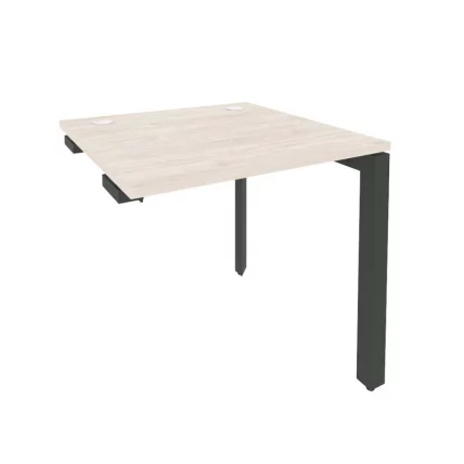 Стол-приставка на П-образном м/к к опорным элементам ОНИКС О.МП-СПР-0.8 Денвер Светлый/Антрацит / ONIX O.MP-SPR-0.8_0
