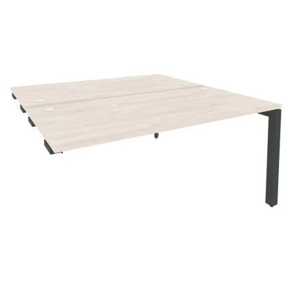 Стол-приставка двойной на П-образном м/к к опорным элем. ОНИКС О.МП-Д.СПР-4.8 Денвер Светлый/Антрацит / ONIX O.MP-D.SPR-4.8_0