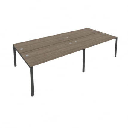 Рабочая станция на 4 раб.места Метал Сйстем Б.СМ-4.4 Вяз/Антрацит / Metal System_0