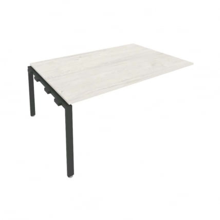 Проходной наборный элемент переговорного стола Метал Сйстем Б.ППРГ-5 Наварра/Антрацит / Metal System_0