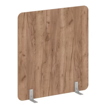 Перегородки на металлических опорах на фетровых подпятниках Р-лине ДП.Ф-140-150 Дуб Табак / R-line DP.F-140-150_0