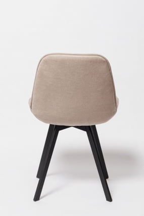 Стул К 21 блаcк Бежевый (ПС 12\ч) / black (PС_2