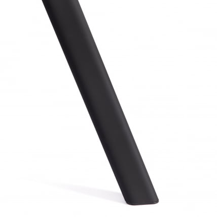 Комплект (стол, 4 стула) КУАДРОН (мод. ПТ14) Стол: МДФ/металл, стул: металл/велюр, 100х100х73 см, 69х56х71 см, Блуе (синий) ХЛР62/черный / QUADRON (mod. PT14) Blue HLR62/черный_7