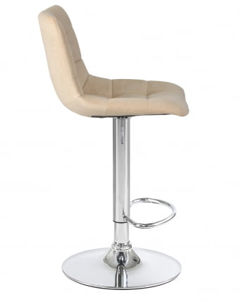 Стул барный ДОБРИН ТАИЛОР (бежевый велюр (МДЖ9-10)) 2 шт / DOBRIN TAILOR (MJ9-10))_3