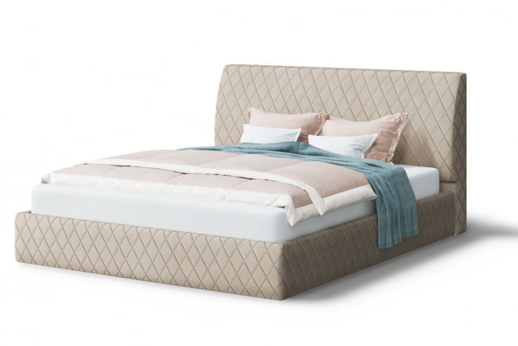 Кровать Хилтон, 2000 кс 1200 мм, бежевый / x_0