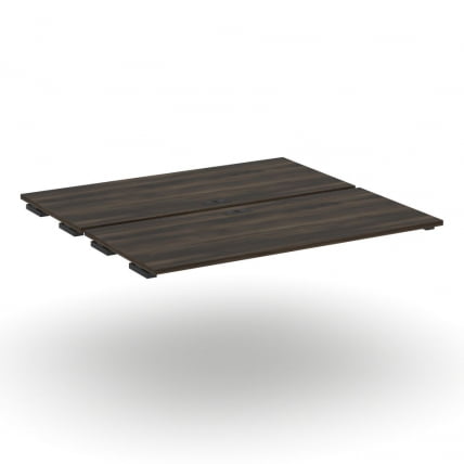 Двойной стол-приставка к двум опорным тумбам/шкафам CОНCЕПТ CН.ДСПР-008 Дуб Мали Черный / CONCEPT CN.DSPR-008_0