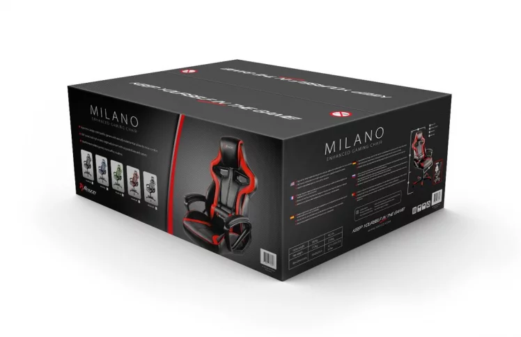 Геймерское кресло Ароззи Милано Блаcк / Arozzi Milano Black_5