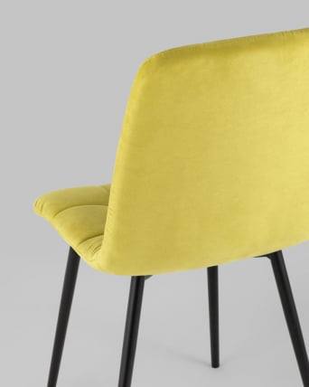 Стул Оливер велюр Золотистый / Oliver_5