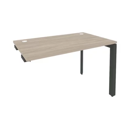 Стол-приставка на П-образном м/к к опорным элементам ОНИКС О.МП-СПР-2.7 Дуб Аттик/Антрацит / ONIX O.MP-SPR-2.7_0