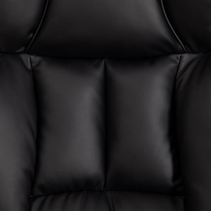 Кресло Комфй CР кож/зам, черный / Comfy CR_13