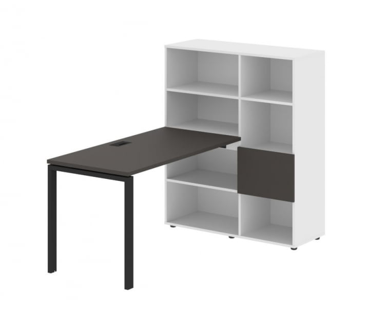 Рабочая станция ЕДИС ЕУРСТ 1113 Мокко Черный Белый / EDIS EURST_0