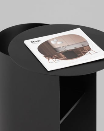 Журнальный столик Флоире металл черный / Floire_11