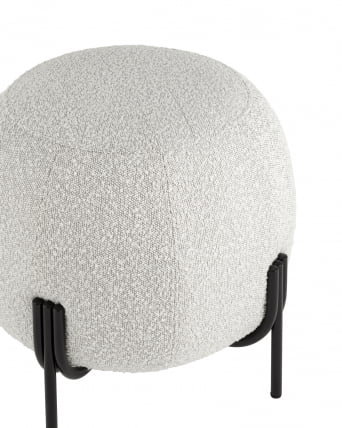 Пуф Флик букле Молочный_3