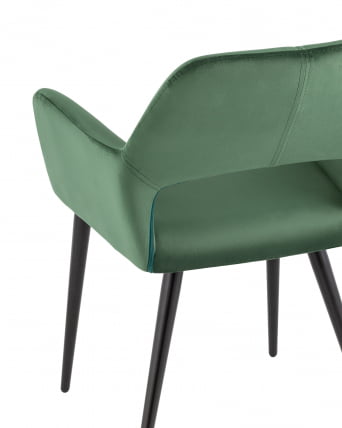 Стул Денди велюр Зеленый_6