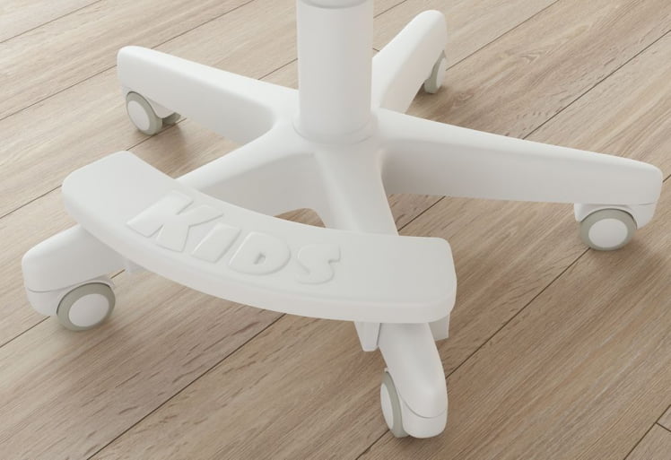 Подставка для детских кресел для Чаирман ТИН (Кидс) 101/104/105/106/108/109/115/112 (ПП) белая / Chairman (Kids)_0