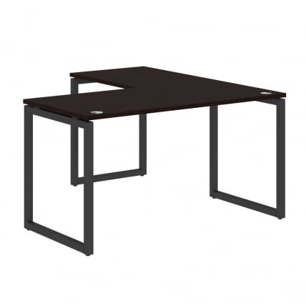 Стол угловой левый КСТЕН-К КСКCТ 1415 Л Легно темный Антрацит / XTEN-Q XQCT L_0