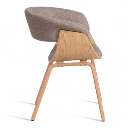 Стул ВИМТА (мод.8021) дерево / ткань, 69х56х77 см, натуральный/бежевый, Аимкаса 5 / VIMTA (mod.8021) Aimcasa_1