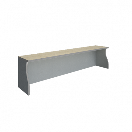 Надставка на стол Рива А.НС-4 Клен/Металлик / Riva_0