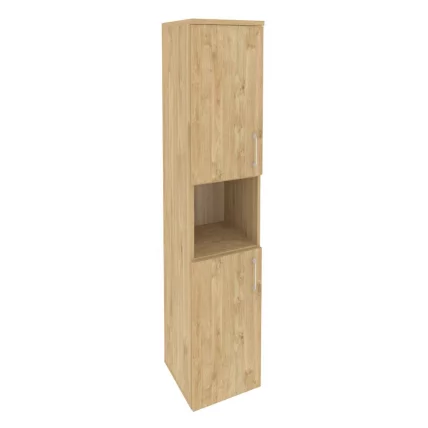 Шкаф высокий узкий левый ОНИКС О.СУ-1.5(Л) Тиквуд Светлый / ONIX O.SU-1.5(L)_0