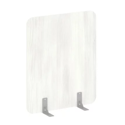 Перегородки на металлических опорах на фетровых подпятниках Р-лине ДП.Ф-100-120 Снежная Патина / R-line DP.F-100-120_0