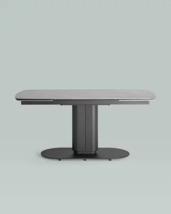 Обеденный стол раскладной Глория 170-250 Серый_5