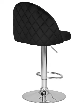 Стул барный ДОБРИН МИЛАНА Черный велюр МДЖ9-101 / DOBRIN MILANA MJ9-101_3