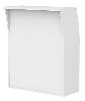 Стойка ресепшн прямая ИМАГО РС-1 Белая / IMAGO_0