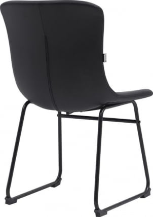 Кресло для посетителей Еверпроф Експо CФ Экокожа Черный / Everprof Expo CF_2