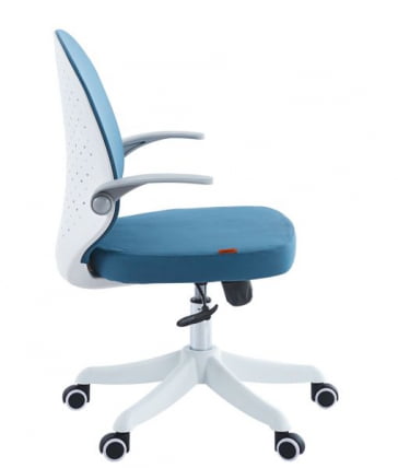 Детское компьютерное кресло CХАИРМАН CХ107 ткань голубой (М) / CHAIRMAN CH107 (M)_2