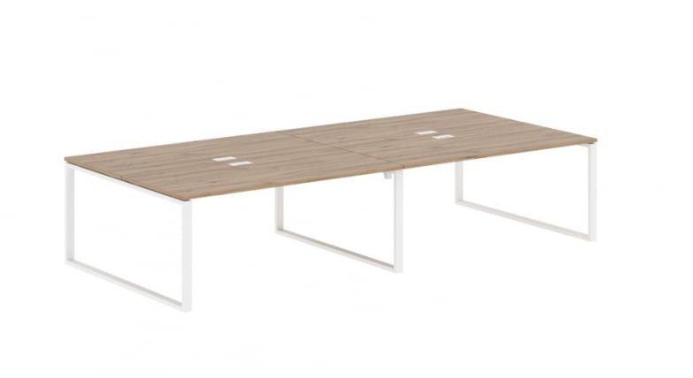 Бенч-система ЕДИС ЕКВСТ 3516 Дуб Денвер светлый Белый / EDIS EQWST_0