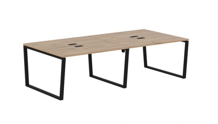 Бенч-система ЕДИС ЕВВСТ 2713 Дуб Денвер светлый Черный / EDIS EVWST_0