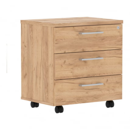 Тумба подкатная Торр ЛУКС ТМС 3Д.1А Дуб Бофорд / Torr LUX 3D.1А_0