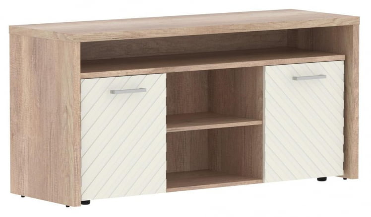 Тумба с фригобаром Торр ЛУКС ТЛТФ-3Д Дуб Каньон Латте / Torr LUX TLTF-3D_0