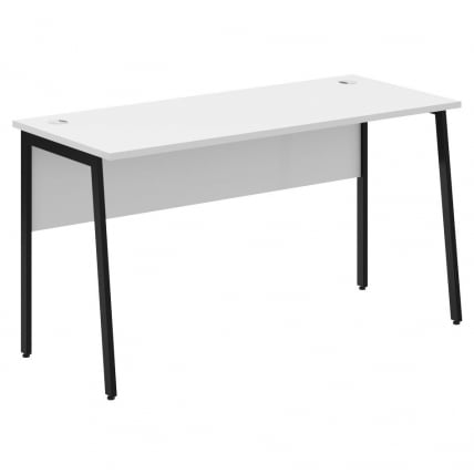 Стол рабочий ИМАГО Плус СП-3.1П Белый Черный / IMAGO Plus СП-3.1P_0