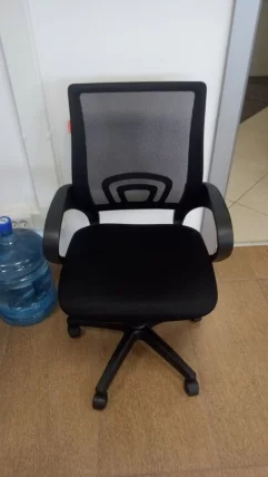 Кресло оператора CХАИРМАН 696 Черный пластик (блаcк) черный / CHAIRMAN (black)_10