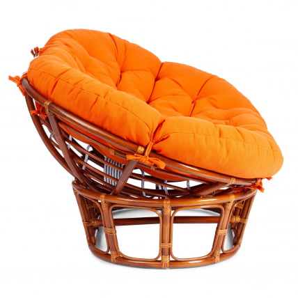 Диван МАМАСАН/МАМАСАН 23/02 В /с подушкой/ подушка 182х119 см, 169х102х80 см, Когнаc (коньяк), ткань, оранжевый, С 23 / MAMASAN/МАМАСАН W Cognac_1