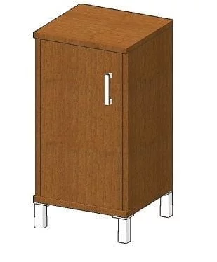 Стеллаж с дверью ДСП В411.2 Р Дуб девон / R_0